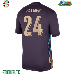 England Cole Palmer #24 Bortatröja EM 2024 Kortärmad